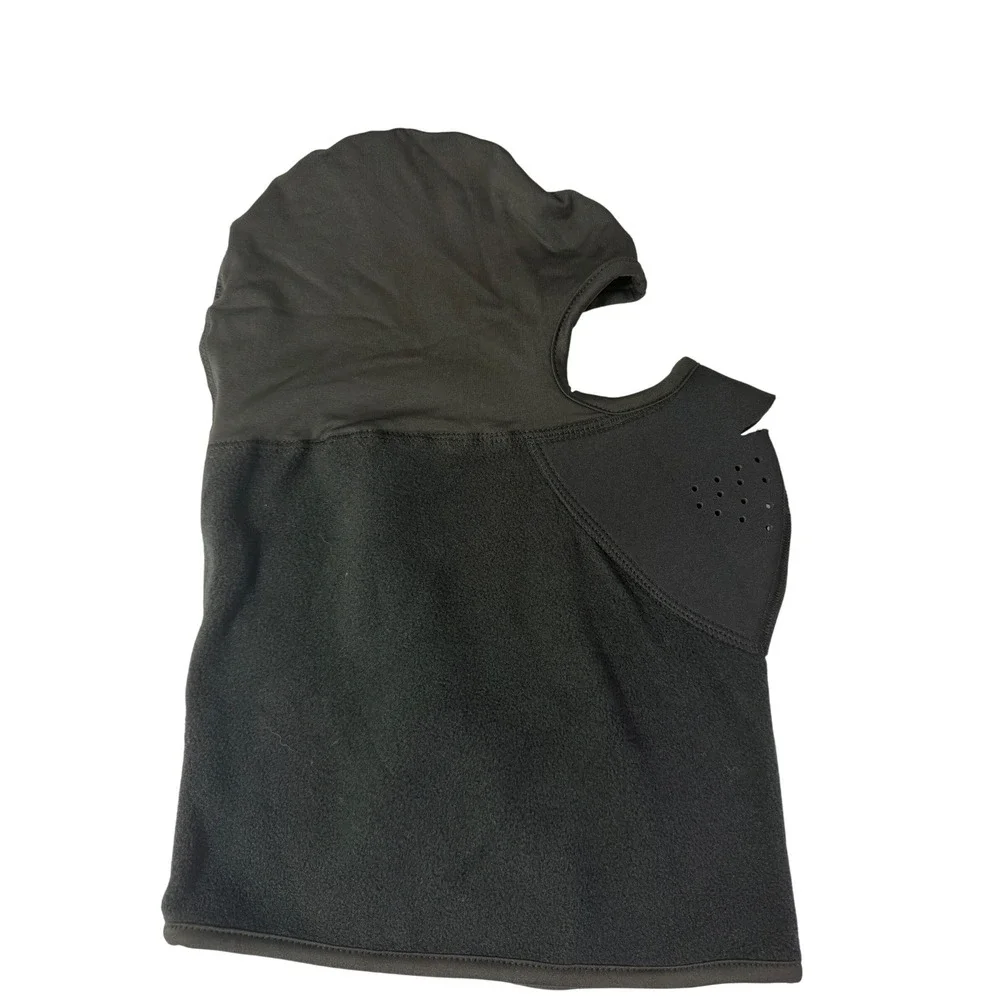 Solaris Black Balaclava Face Mask Thermal Fleece Winter Ski Mask Unisex OSFA